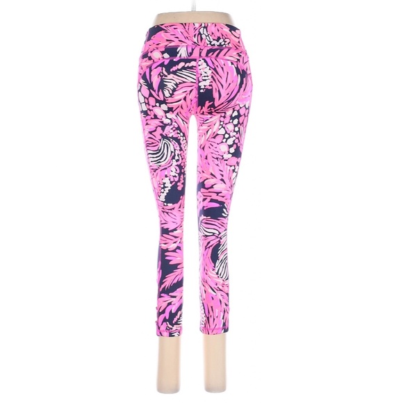 Lilly Pulitzer  'A Jungle in Here' Luxletic Weekender Cropped Leggings UPF50+ XS - Picture 4 of 4